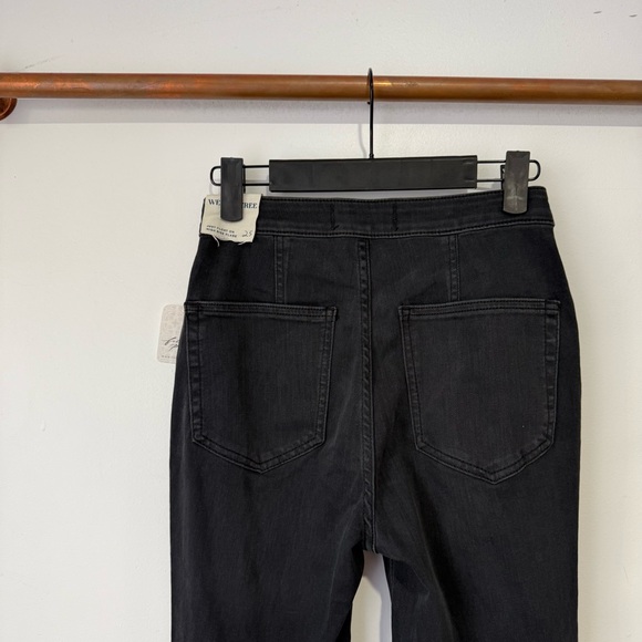 Free People We The Free Just Float On Flare Jeans Black - Picture 6 of 7
